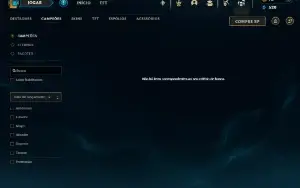 Conta LOL 165 Skins | Todos os Personagens 2024