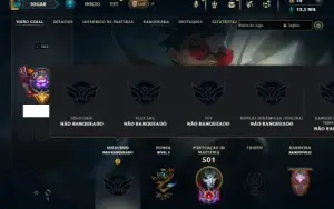 Unranked com TODOS os champs e 149 Skins ( MAIN ADC )