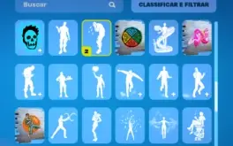 Conta fortnite muitas skins