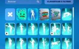 Conta fortnite muitas skins