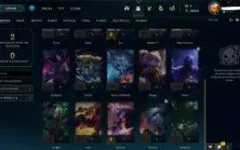 Conta LOL Unraked  LUX Elementalista + skins