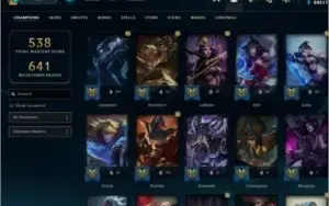 Conta lol Platina 4 level 382 com 50 reais de RP