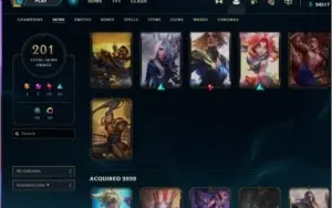 Conta lol Platina 4 level 382 com 50 reais de RP