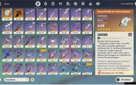 Genshin Impact AR 55 - 9 5 Estrelas (America SV)
