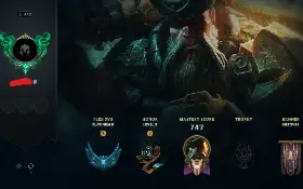 Conta de LOL nível 400, gold 2 solo, 150+ skins
