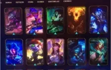 Conta G3 COM MUITAS SKINS