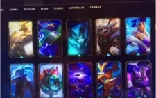 Conta G3 COM MUITAS SKINS