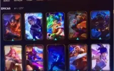 Conta G3 COM MUITAS SKINS