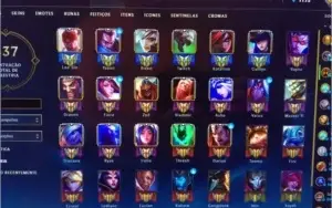 Conta G3 COM MUITAS SKINS