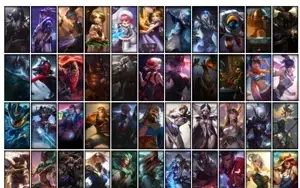 Conta prata 4 com 95 champs e 86 skins