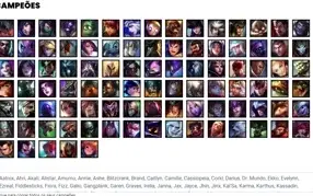 Conta prata 4 com 95 champs e 86 skins