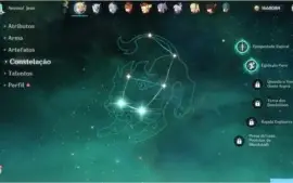 Genshin Impact Ar58 com 36 personagens
