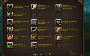 CONTA WOW MONTARIAS RARAS