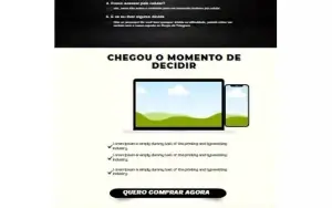 Template Página De Vendas 100% Editável Canva Clássica Preta