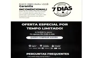 Template Página De Vendas 100% Editável Canva Clássica Preta