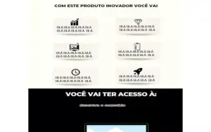 Template Página De Vendas 100% Editável Canva Clássica Preta