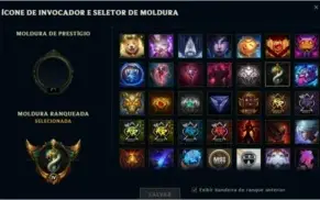 CONTA TOP ( GOLD IV ) SKINS, ICONES / CONFIRA !