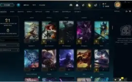 Conta de Lol Smurf