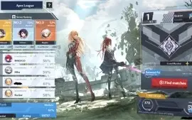 Conta Tower of Fantasy Phoenix Top 15 Rank PVP Conta SSR