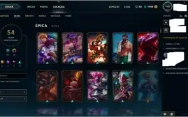 Conta Diamante League Of Legends