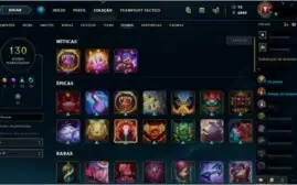 VENDO CONTA GOLD lvl 193 - VARIAS SKINS
