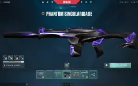 Conta valorant platina 3 com skins