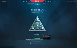 Conta valorant platina 3 com skins