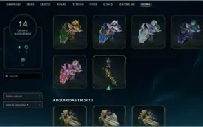 Conta Diamante1 Ex HighElo,70Skins(2 prestigio), 5400EL, etc