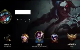 Conta LoL bronze 3 pulsefire ezreal