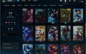 Conta de LOL 39 Skins