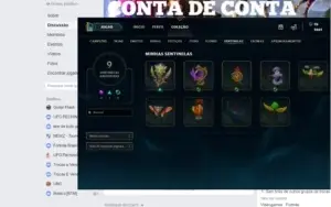 Conta de lol Com Riven Season 2  Platina 2