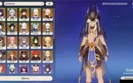 Conta LATE GAME com varias assinatura e MUITO Personagem UP