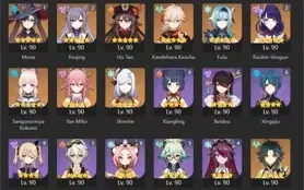 Conta LATE GAME com varias assinatura e MUITO Personagem UP