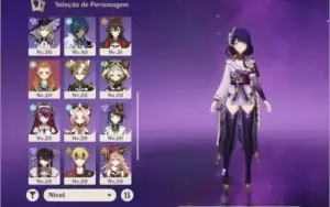 Ar53. Raiden shogun, kokomi, albedo, orações
