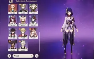Ar53. Raiden shogun, kokomi, albedo, orações
