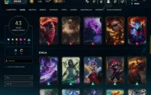 Esmeralda 4 com 135 Champs e 43 Skins +2 Prestigios