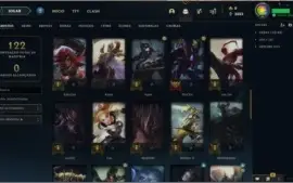 CONTA LEAGUE OF LEGENDS