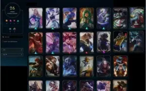 Conta Platina 1, Honra 3, 26 skins +Email