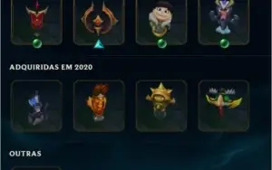 Conta Platina 1, Honra 3, 26 skins +Email