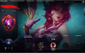 Conta League of Legends 633 skins