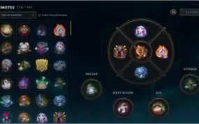 Conta League of Legends 633 skins