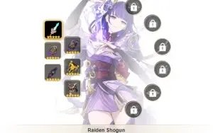 CONTA GENSHIN AR58 - EULA C/CANÇÃO 12 LENDÁRIOS ⭐ 6 ARMAS 5⭐