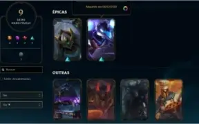 CONTA PRATA 1    15 SKINS+