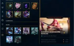 CONTA PRATA 1    15 SKINS+