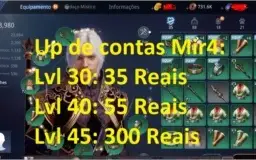 Mir4 up de contas sem uso de bots