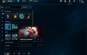 Conta Prata 2 com 26 Champs e 5 Skins + 4 Espolios