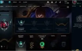 CONTA PLATINA 2 LOL PROMOÇÃO