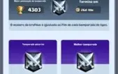 Vendo conta Clash Royale NV 12, 5 decks tops, montados.
