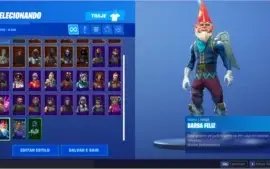 CONTA TOP DE FORTNITE!