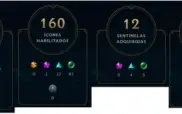 CONTA DIAMANTE 4 170 CAMPEÕES 80+ SKINS LEAGUE OF LEGENDS